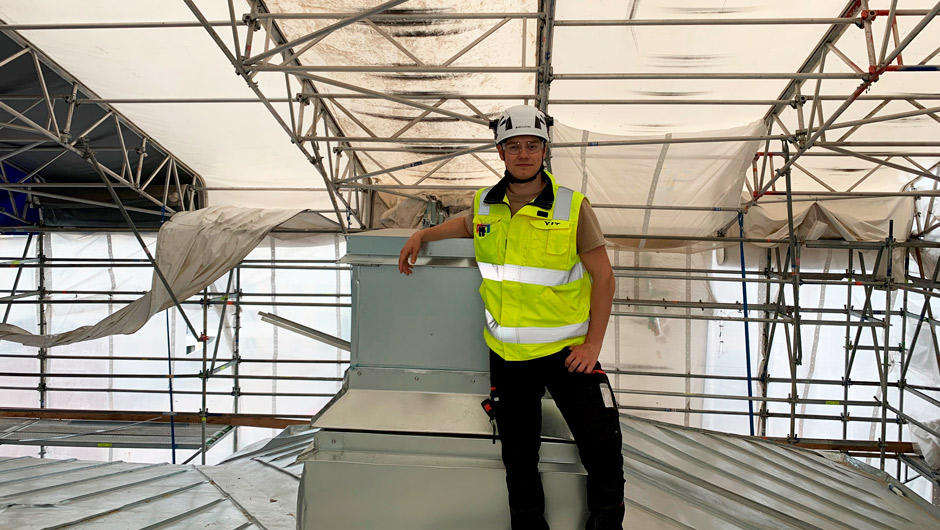 Hoitoalan kautta rakennusalalle työnjohtoharjoitteluun